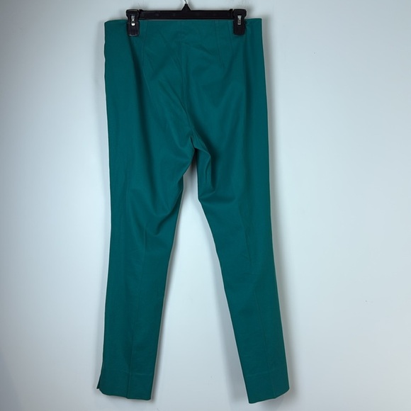 Theory Turquoise Trousers Size 8 - Picture 4 of 7